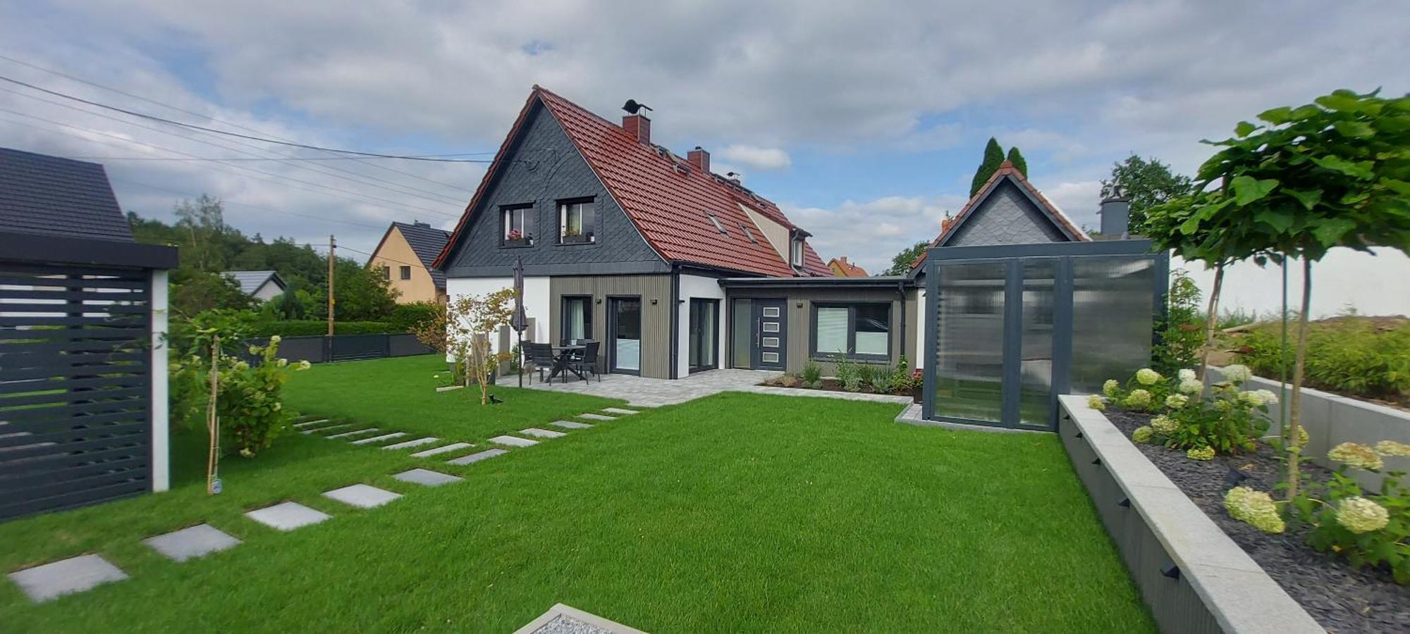 Ferienhaus Landbruecke Großschönau Exteriör bild