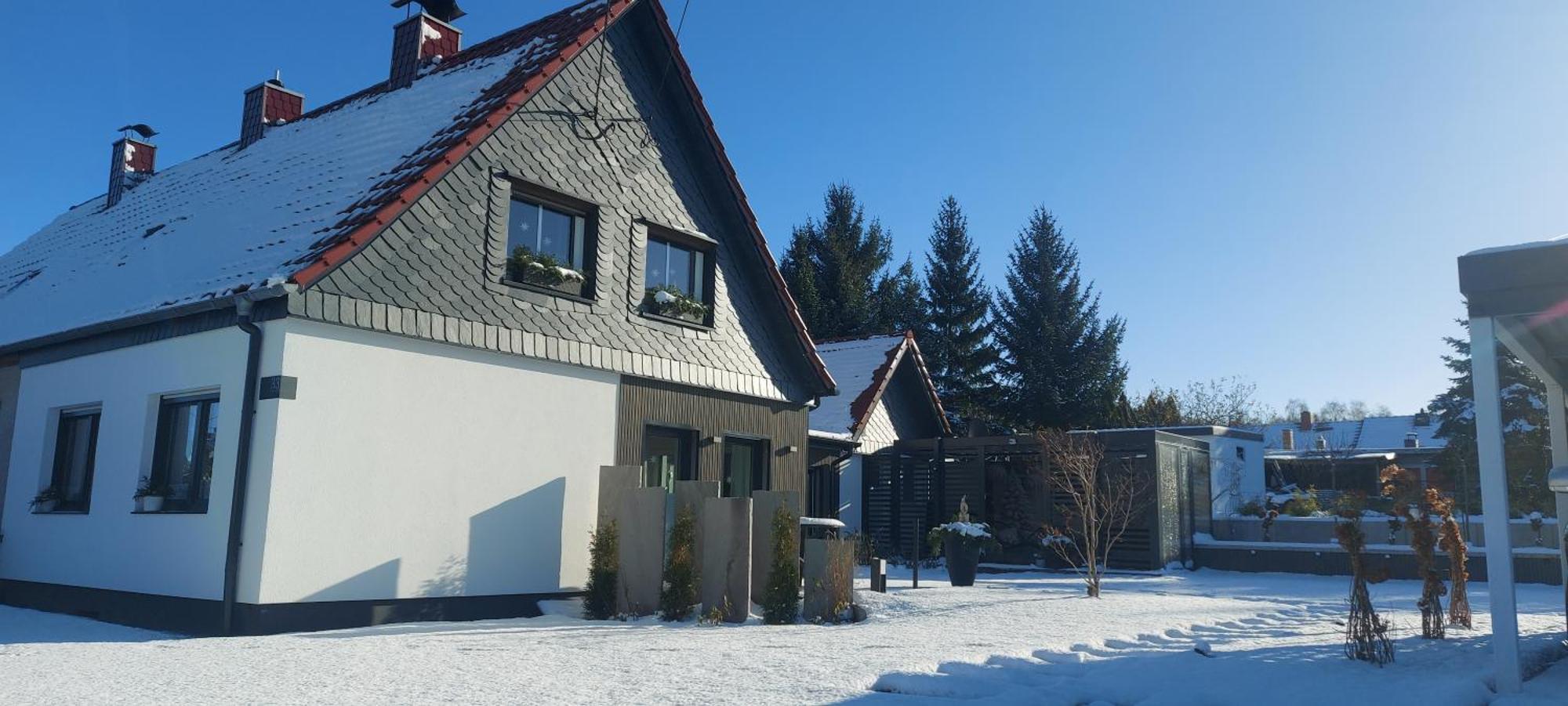 Ferienhaus Landbruecke Großschönau Exteriör bild